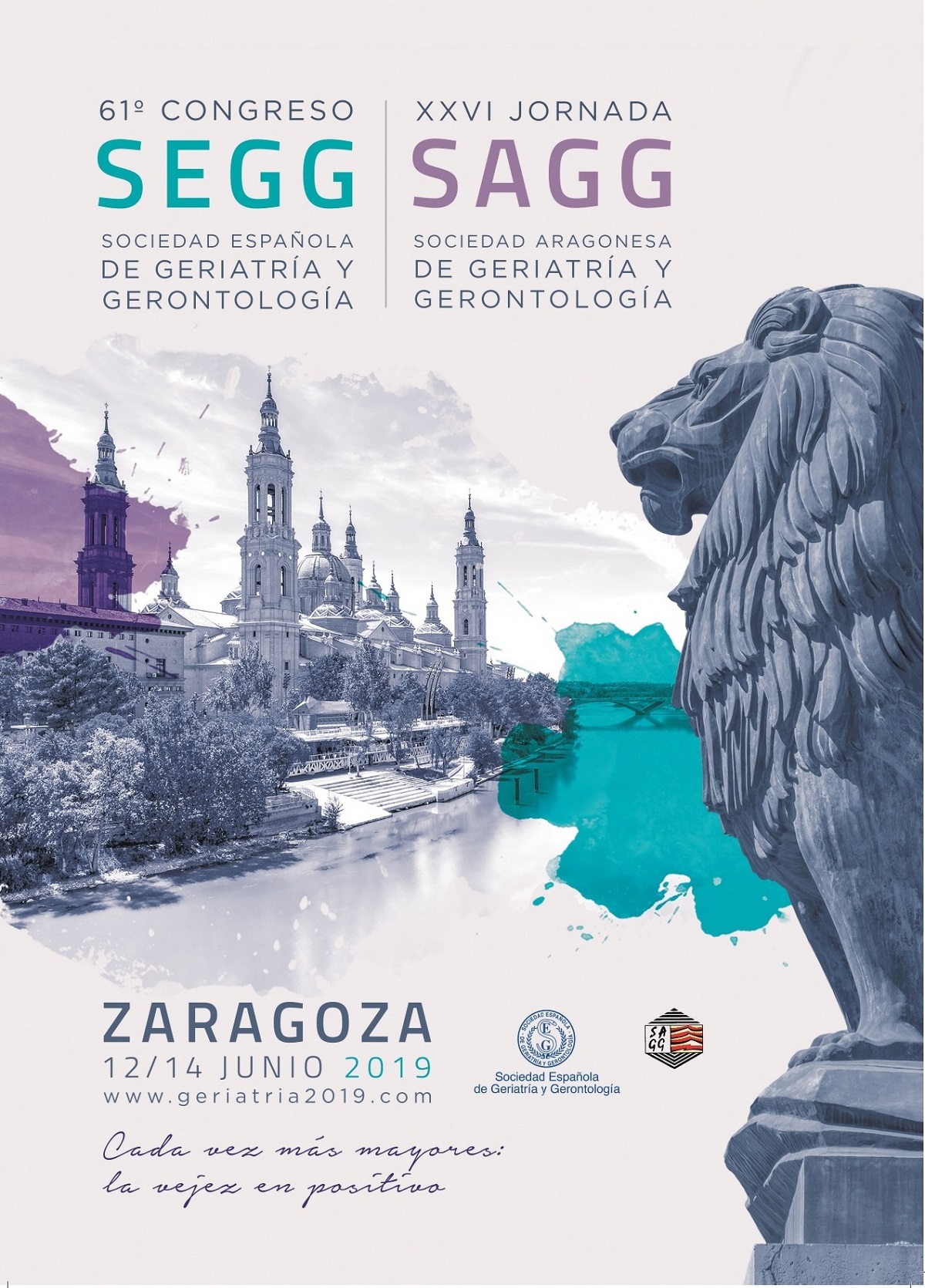 Más de 1.100 congresistas acudirán al 61º Congreso de la SEGG en el Palacio de Congresos de Zaragoza