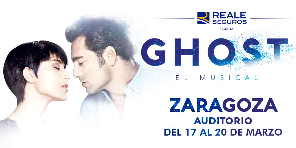 GHOST, el musical se representará en el Palacio de Congresos de Zaragoza del 17 al 20 de marzo de 2022 