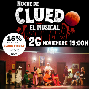 NOCHE DE CLUEDO EL MUSICAL 2023