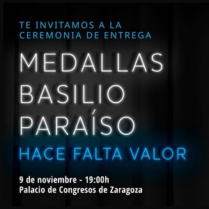 ENTREGA MEDALLAS BASILIO PARAÍSO 2023