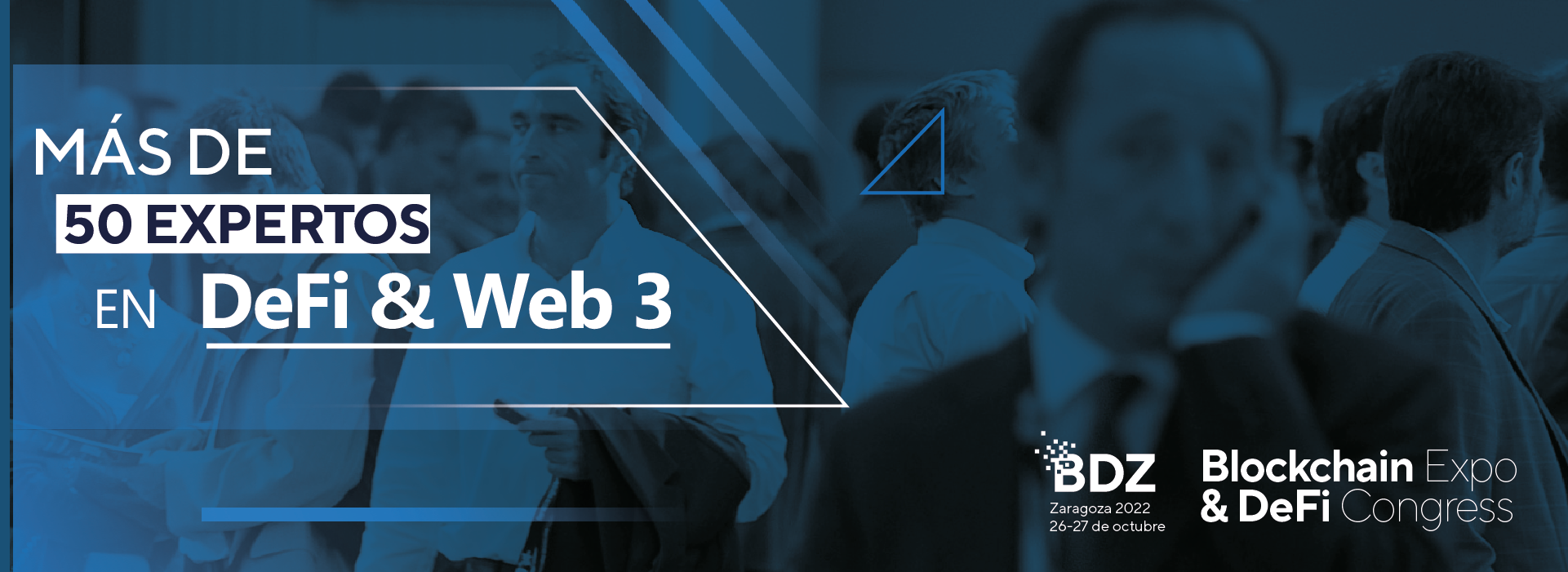 Más de 50 expertos en DeFi & Web 3 participarán en el congreso de Finanzas Descentralizadas, Criptomonedas y Blockchain de Zaragoza