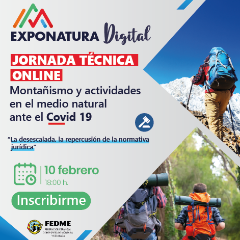 Montañismo y las actividades en el medio natural ante el Covid-19