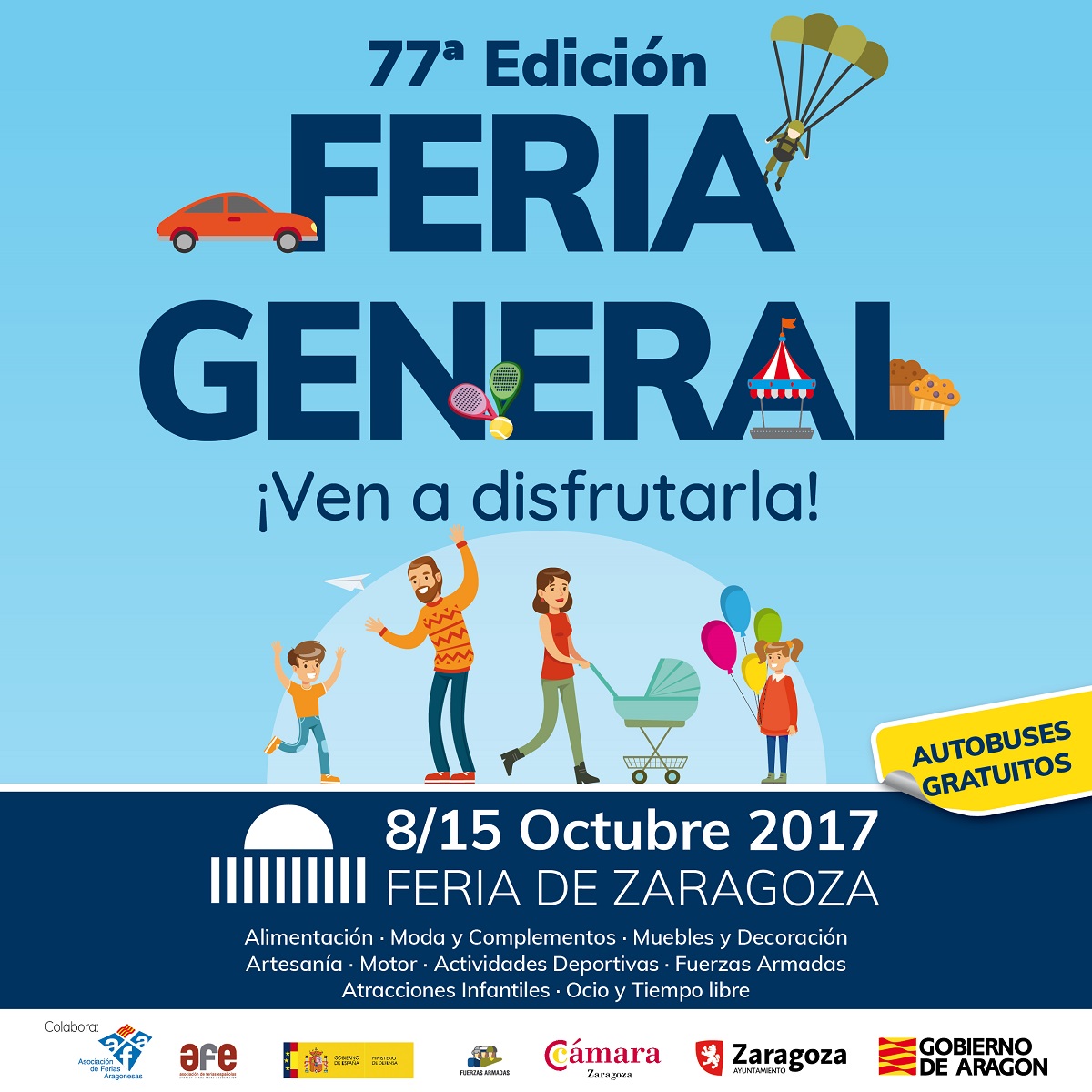 Feria General regresa con las mejores propuestas de ocio para las fiestas del Pilar