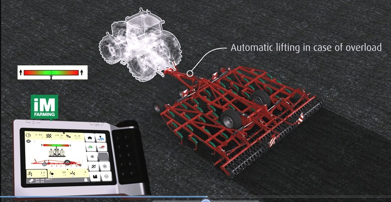 Cultivador Turbo T i-Tiller  con sistema de regulación 