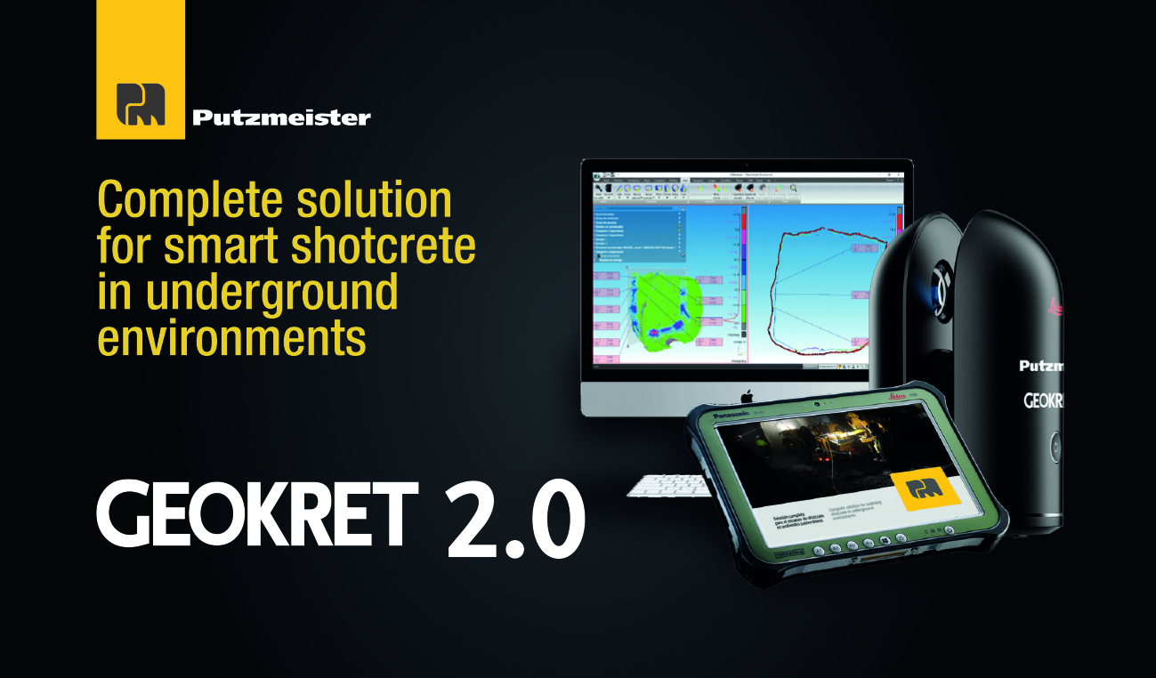 PUTZMEISTER GEOKRET 2.0 - DESARROLLADO JUNTO CON LEICA GEOSYSTEMS