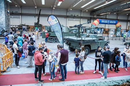 El Pabellón de las Fuerzas Armadas, parada obligada en Feria General 2021