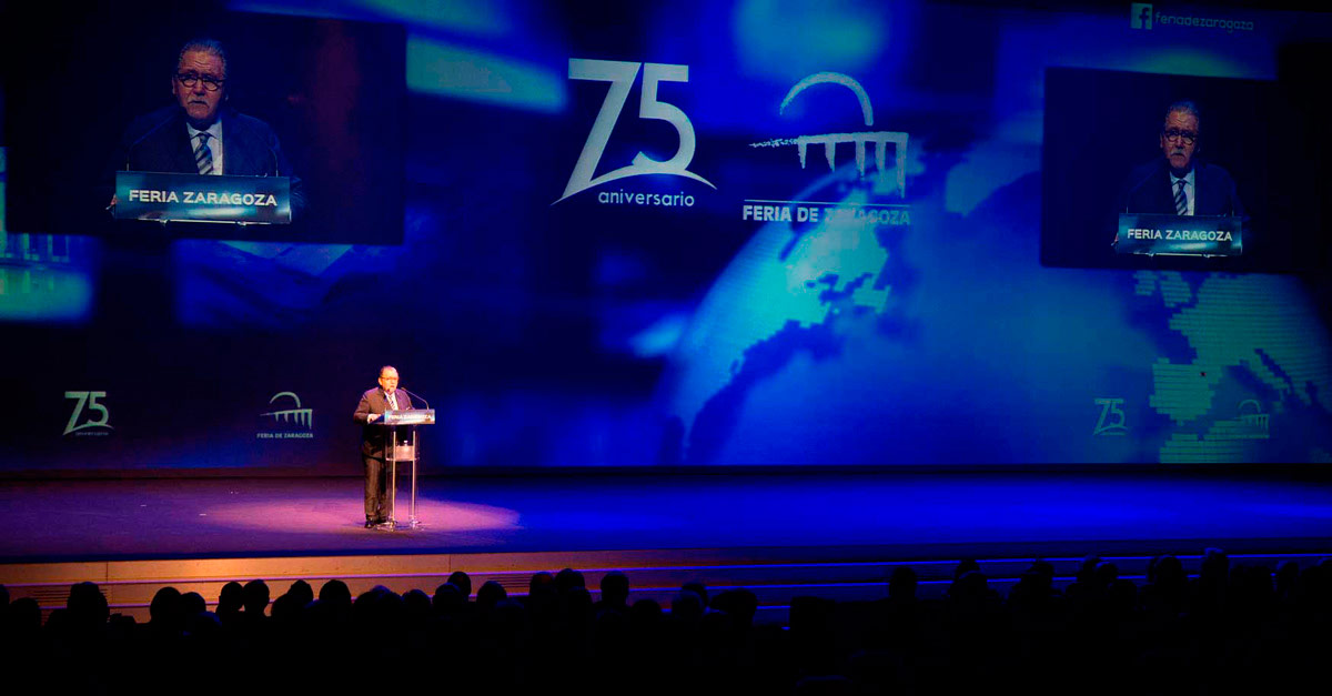 FERIA DE ZARAGOZA CELEBRA SU 75 ANIVERSARIO CON UNA GRAN GALA EN EL PALACIO DE CONGRESOS DE ZARAGOZA 