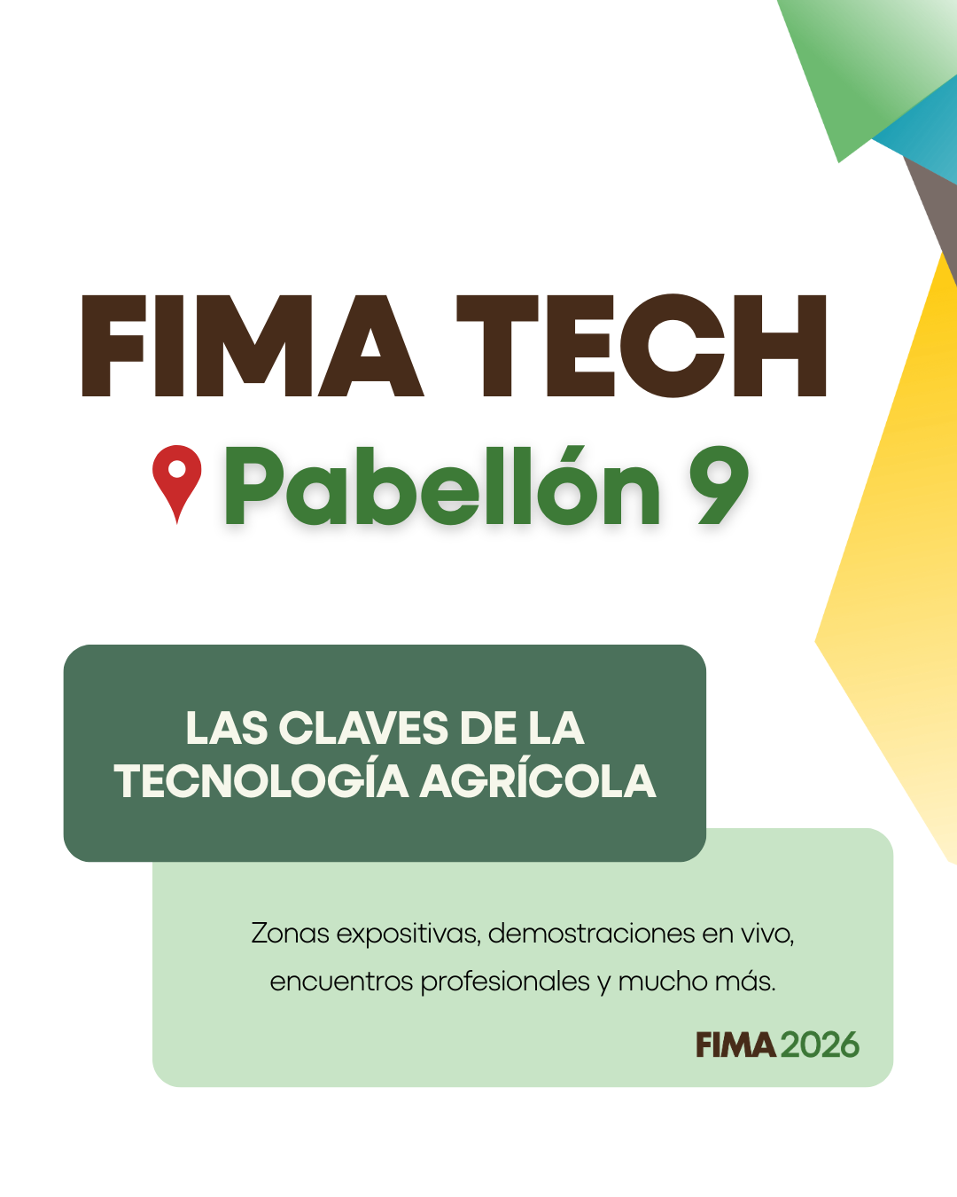 FIMA Tech se concentre sur les aspects clés de la technologie agricole ...